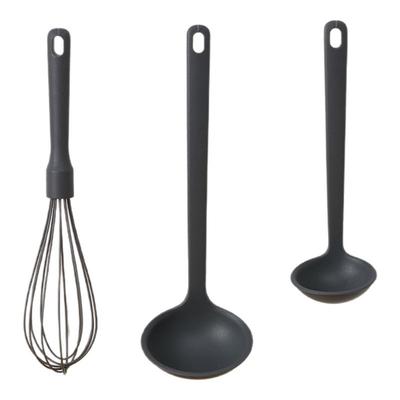 NITORI宜得利家居 厨房耐高温烹饪用具硅胶勺铲打蛋器料理夹KY033