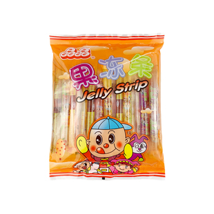 台湾晶晶果冻条乳酸菌什锦水果味啫喱果冻棒儿童小吃礼物零食怀旧