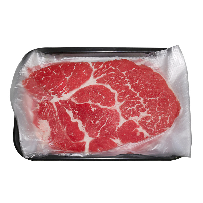 澳洲安格斯M3+上脑火锅肉片雪花牛肉寿喜锅火锅新鲜原切生牛肉