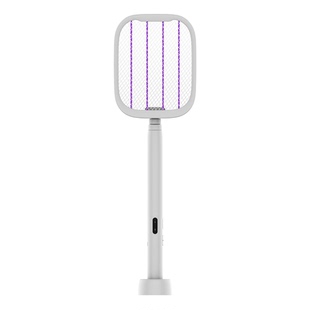 康铭2025新款电蚊拍充电式家用超强力灭蚊子电网拍伸缩折叠二合一