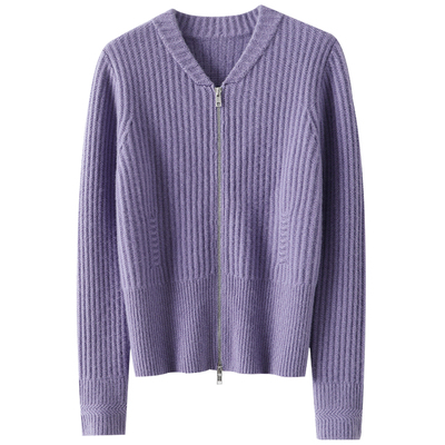 启超官方高端100%纯山羊绒衫