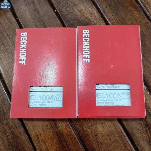 议价倍福EL1004模块4个数字量输入24VDC适用