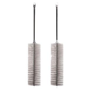 电风扇清洁神器加长洗纱窗防盗网除尘弹刷子扫灰床单刷空调除尘刷