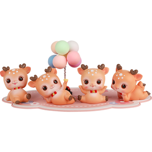 一路平安鹿汽车摆件车内装饰用品车载女生可爱中控台装饰2026新款