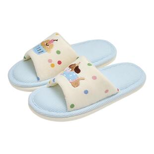 可爱亚麻拖鞋女款四季2026新款室内家居防滑居家用棉麻布拖鞋春秋