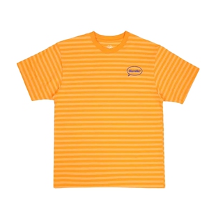 SLAMBLE运动休闲条纹短袖T恤男女户外宽松舒适透气百搭新款