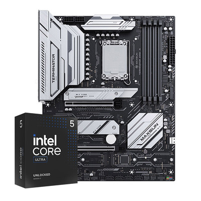 英特尔Ultra 5 245KF/245K盒装CPU主板套装搭铭瑄 微星B860M Z890