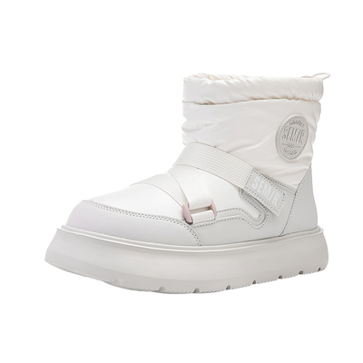 Semir女鞋雪地靴加绒加厚保暖