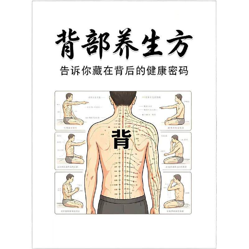 背部养生方背部刮痧点穴急救