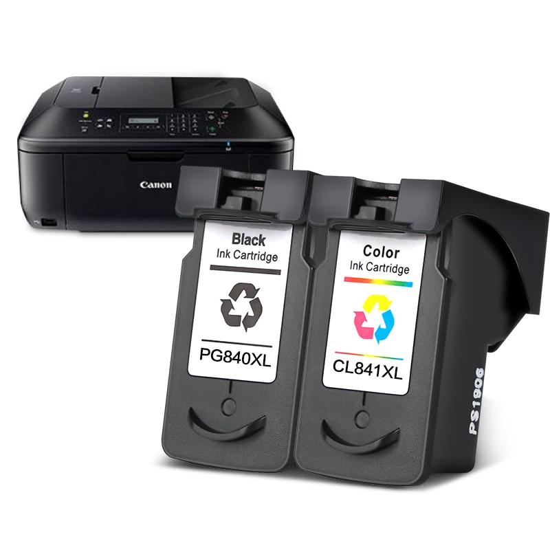 适用佳能MG3680墨盒PG840 3580 3180 TS5180 MX398 378 438彩色458 478 518喷墨528 538打印机CL841才进911