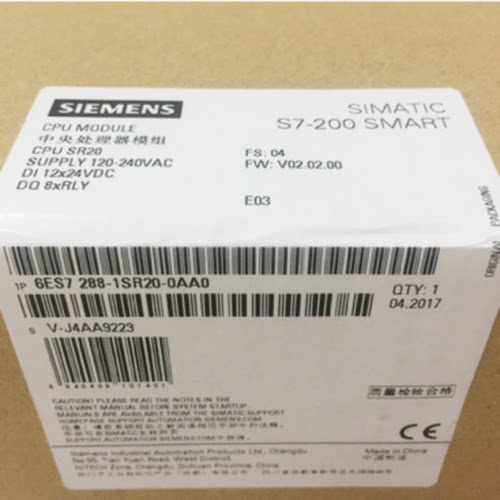 议价6ES72881SR200AA0西门子CPUSR20 模块6ES7 288-1SR20-0AA0