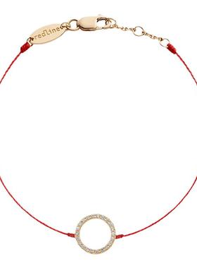 女士圆形钻石璀璨夺目新颖手链