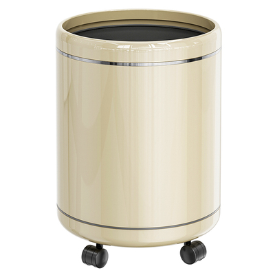 【2025新款】垃圾桶带轮客厅家用
