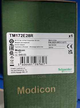 议价全新施耐德可编程逻辑控制器TM172E28R/TM172PBG18R/TM172PBG