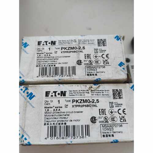 询价-EATON PKZM0-2.5 1.6-2.5A