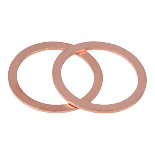 紫铜垫片船用表用密封圈垫片铜圆形螺丝金属平垫圈M3M6M8M10-M48