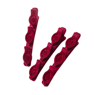 懒人公主头编发夹女前额双层侧边夹子刘海碎发编发发夹鸭嘴夹发卡