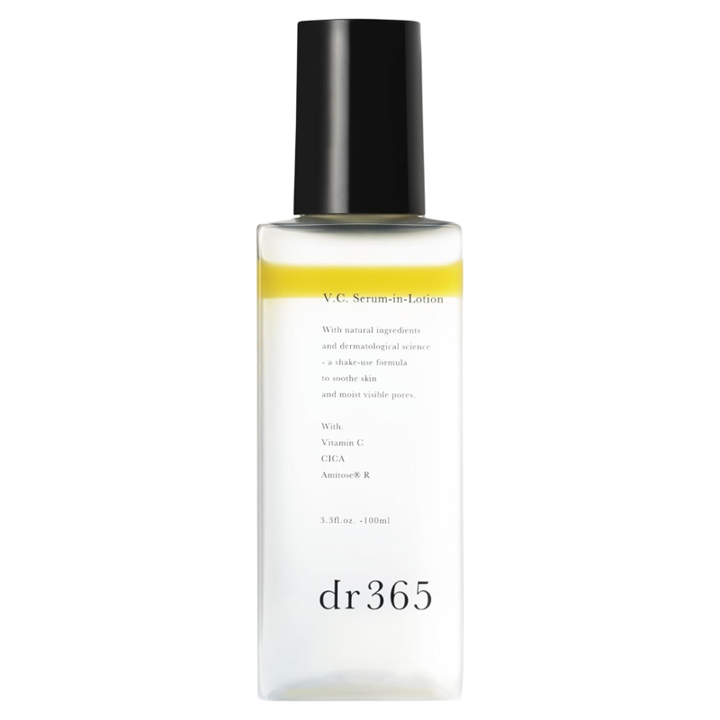 日本代购dr365精华水化妆水精华二合一vc亮白精华敏感肌护肤霜