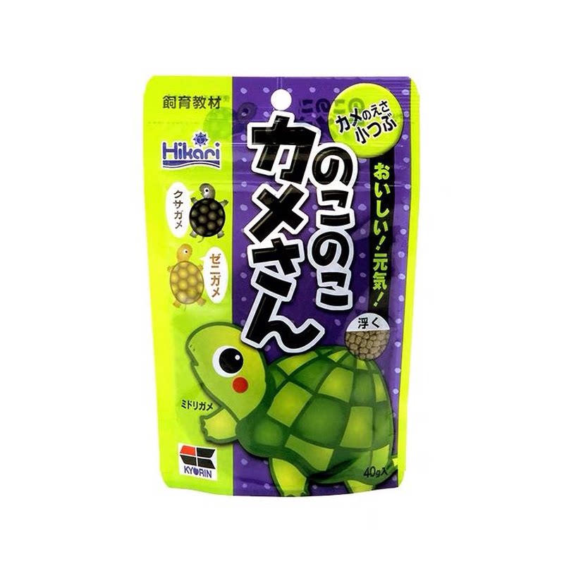 日本高够力Hikari幼龟粮开口40g增体克巴西草龟蛋龟龟苗幼体饲料