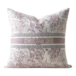 芬允【森】系家居靠垫客厅沙发抱枕套样板房定制靠枕轻奢高档腰靠