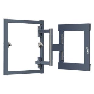 卫生间瓷砖隐形检修口浴缸地暖分水器隐形门空调外机石材岩板暗门