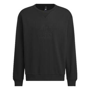 Adidas阿迪达斯ST FL LOGO SWT男运动休闲圆领卫衣套头衫IT3974