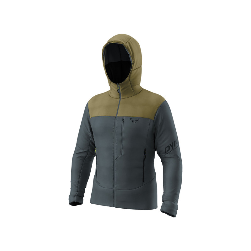 Dynafit男款拒水防风轻量保暖商务通勤冬可打包连帽棉服HOOD JKT