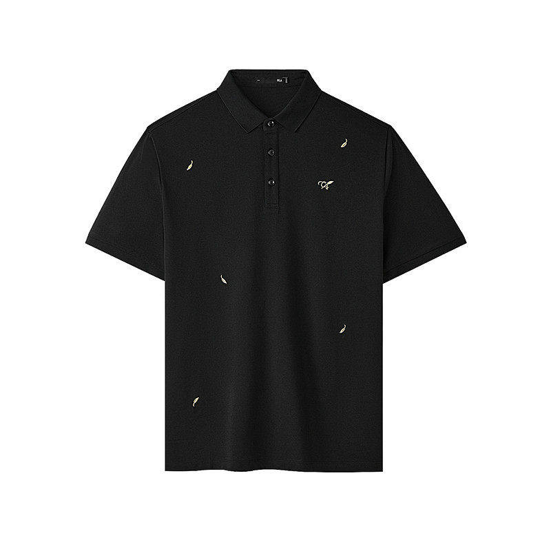 HLA/海澜之家轻商务Chic Ageless系列POLO26春夏新凉感吸排短袖男