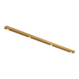 餐厅灯轻奢高档前台接待吊灯大气长条一字岛台吧台灯饭厅餐桌吊灯