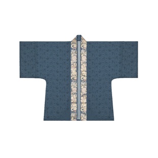 织造司原创宋制汉服[挽秋]妆花直领对襟半臂叠飞机袖改良宋抹褶裙