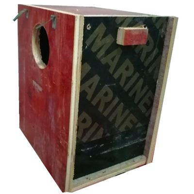 废旧板实木鸟窝鸟巢竖窝虎皮牡丹鹦鹉繁殖箱通鸟用具玄凤鸟窝横式