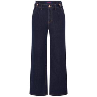 [天丝]Navigare意大利小帆船女士牛仔裤秋季新款直筒裤小个子裤子