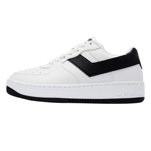 PONY男鞋空军一号运动鞋休闲板鞋小白鞋女鞋241U1LT03BK