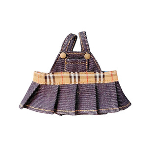 【仅售娃衣】小夏日娃衣labubu衣服半裙马卡龙坐坐搪胶公仔背带裤