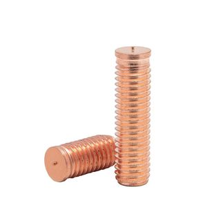 无台阶储能螺柱种植304无头焊接螺丝M3M4M5M6M8镀铜无头点焊钉
