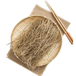 安徽阜阳特产农家自制手工红薯粉丝粉条山芋细粉火锅煮炒干货粉丝