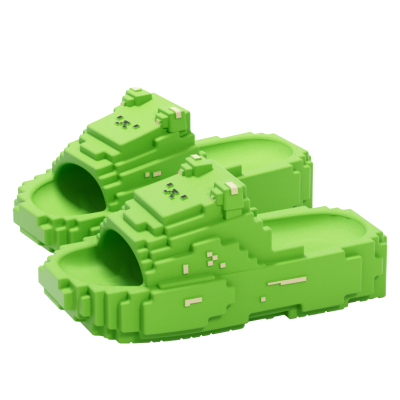 儿童积木拖鞋夏季新款男童女童卡通洗澡防滑亲子可外穿中大童凉拖