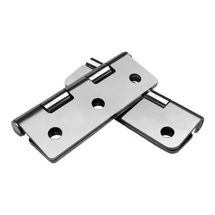 加厚不锈钢合页180度平开铰链折叠活页小柜门折页木箱子荷叶五金