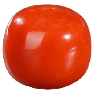 毕业级瓦西南红玛瑙老形珠老铺黄金搭配手串柿子红满肉老型珠满色