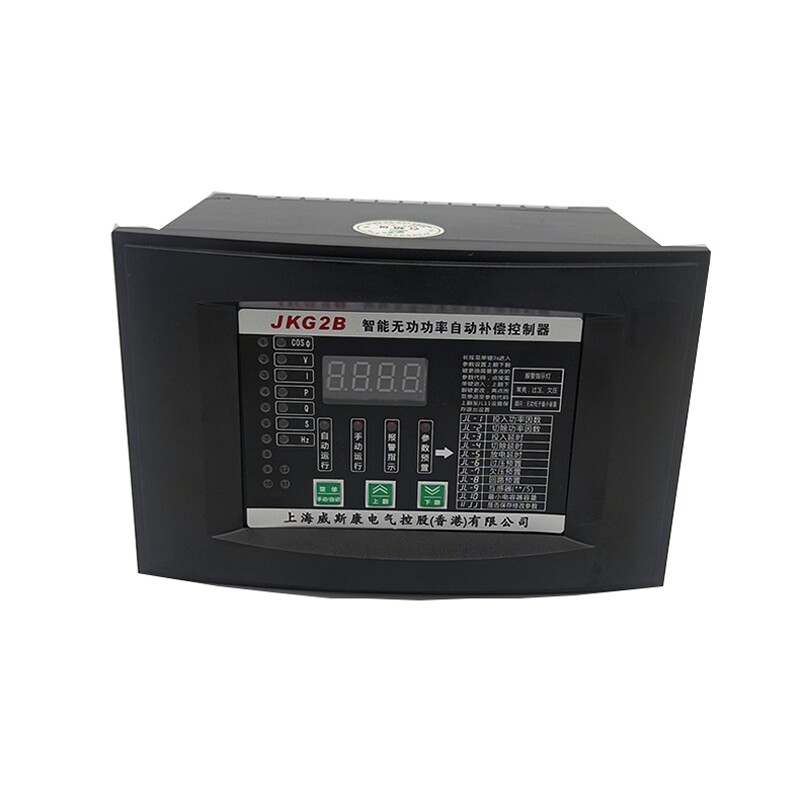 上海威斯康380V无功补偿控制器JKL5A/JKG2B 162*102带光伏JKW5B