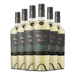 干露红魔鬼魔尊干白葡萄酒霞多丽长相思琼瑶浆混酿智利原瓶进口