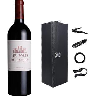 拉图城堡副牌红酒法国原瓶进口小拉图干红酒春节送礼年货节礼盒装
