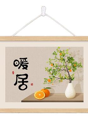电表箱遮挡挂布墙面遮丑遮洞挂画