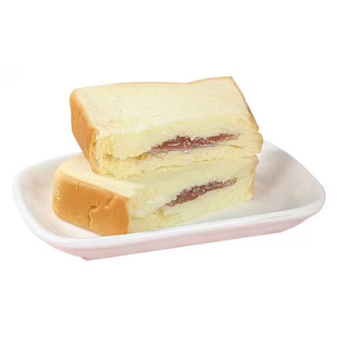 山牛蓝莓嫩吐司整箱夹心面包早餐代餐蓝莓味果酱糕点休闲食品零食