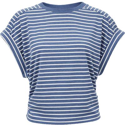 VeroModa圆领撞色条纹T恤