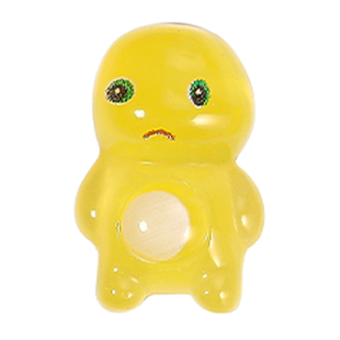 夜光小奶龙装饰品桌面树脂摆件儿童卡通发光动物玩具手工diy配件