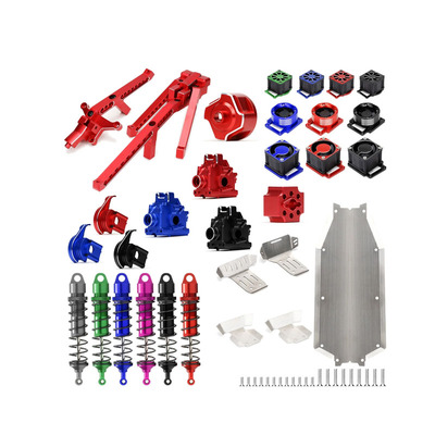 TRAXXAS 1/8 SLEDGE雪橇 差速接杯传动轴摆臂保护板转向杯后轴C座