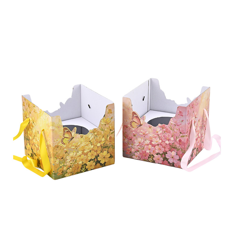 花心思榴莲西瓜水果花盒