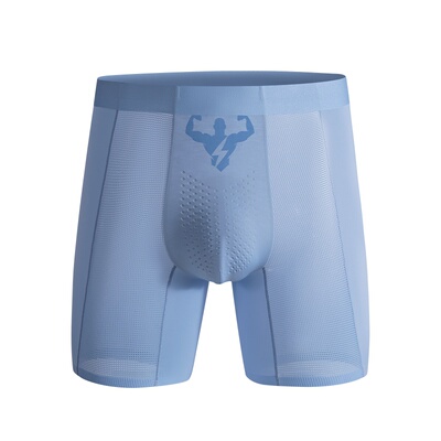 男士防磨腿冰丝运动内裤