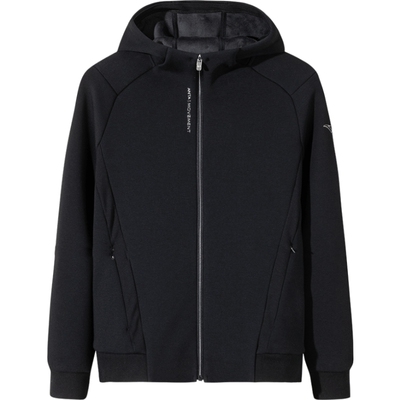 安踏女运动外套时尚外套修身春夏季显瘦保暖针织连帽开衫上衣